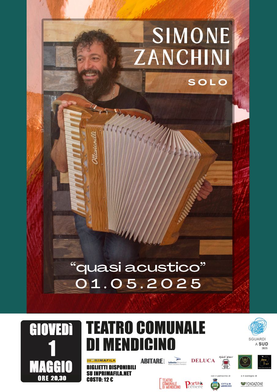 Locandina Simone Zanchini Mendicino
