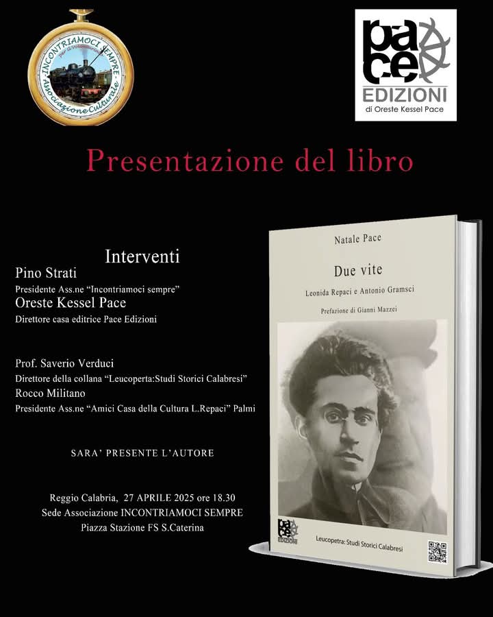Locandina presentazione libro due vite