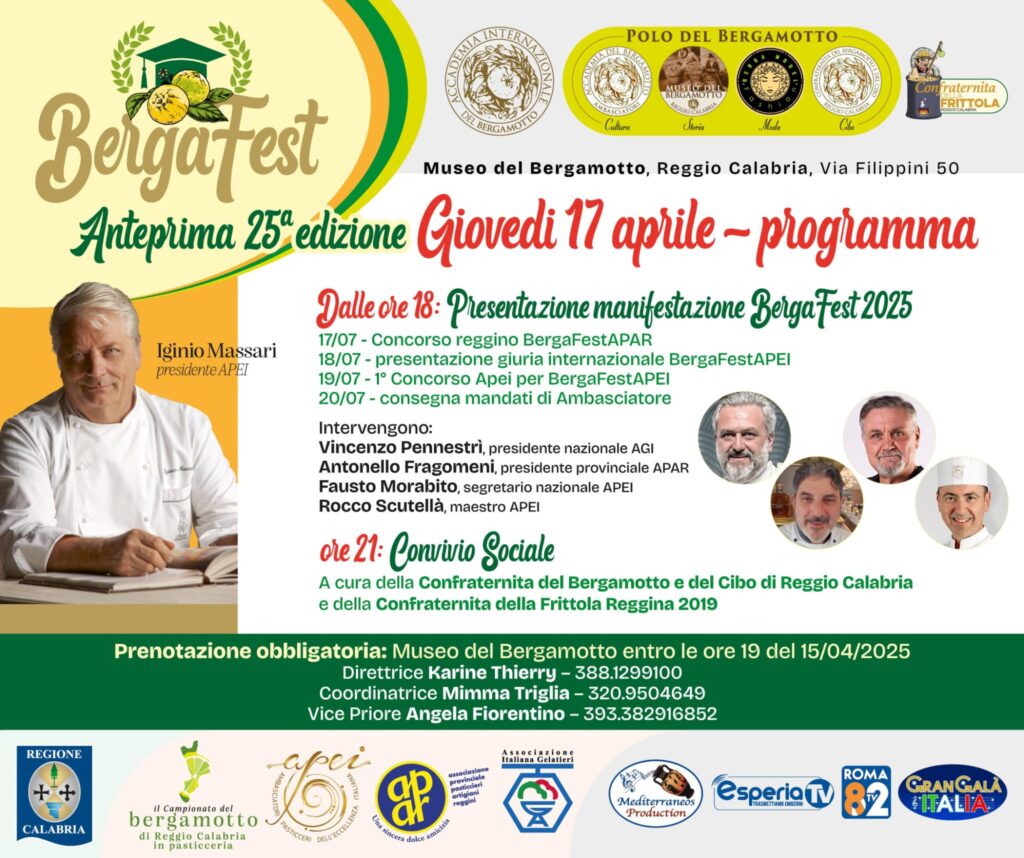 Locandina programma evento aspettando il bergafest