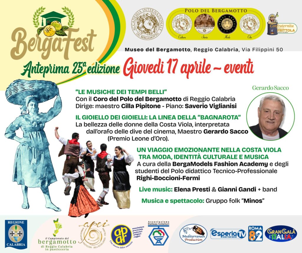 Locandina programma evento aspettando il bergafest