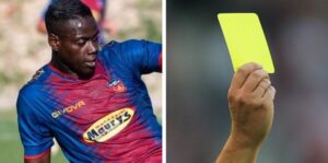 Mamadou Tounkara cartellino giallo