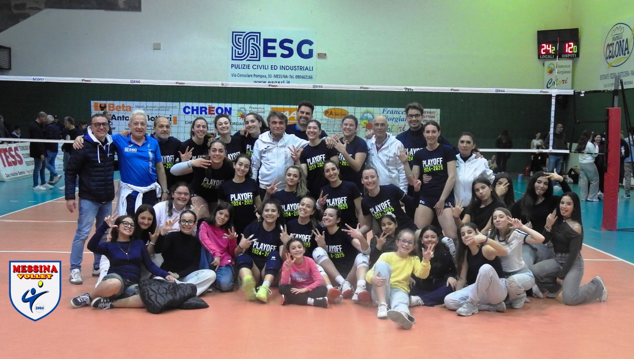 Messina Volley fine partita