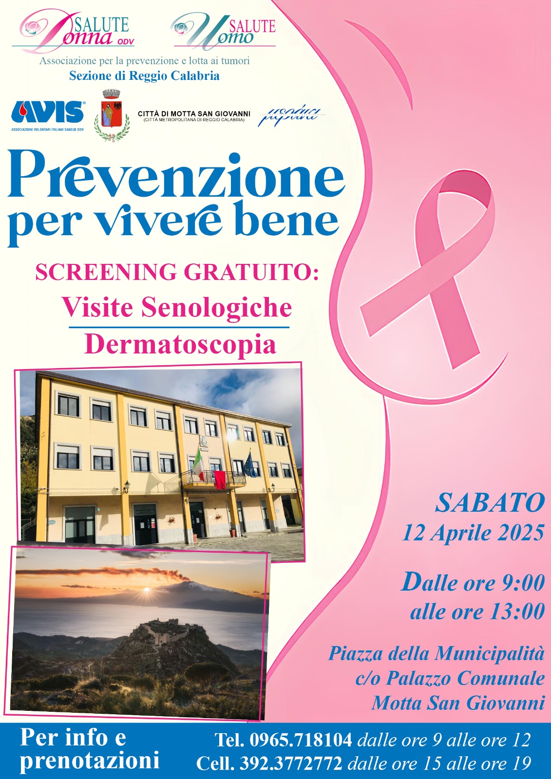 Prevenzione donna Motta san giovanni