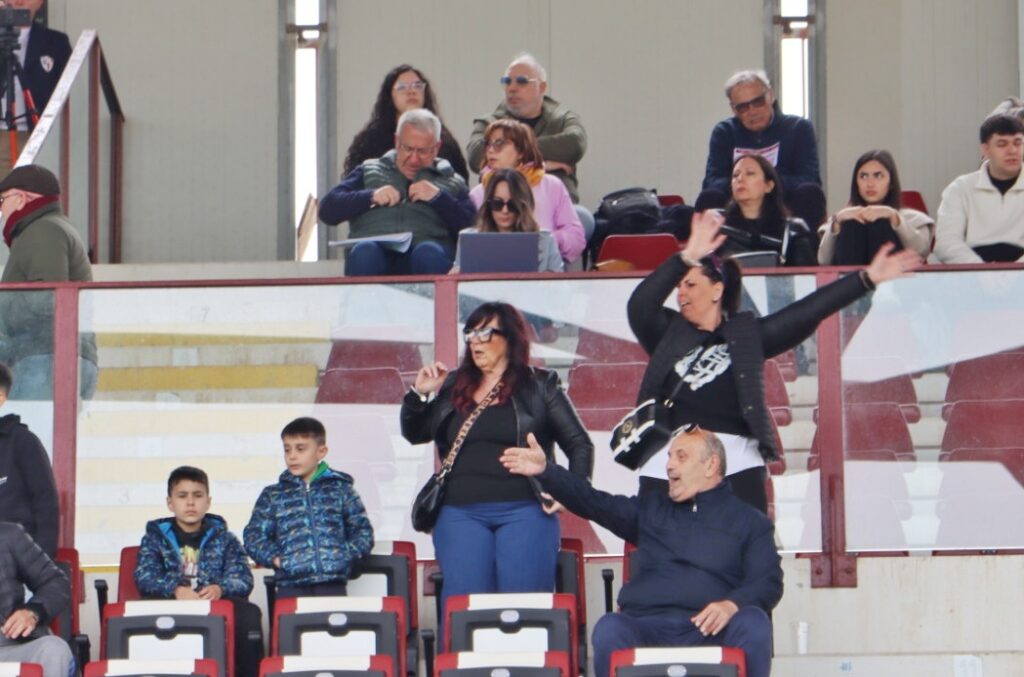 Reggina-Nissa tribuna tifosi