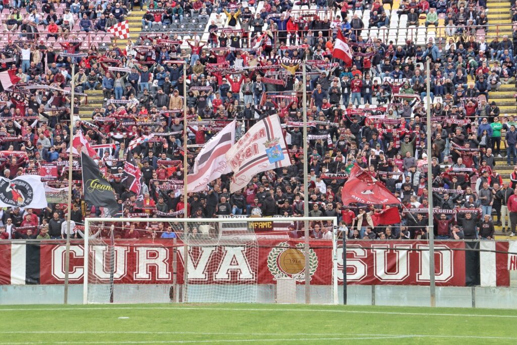 Reggina-Nissa curva sud tifosi
