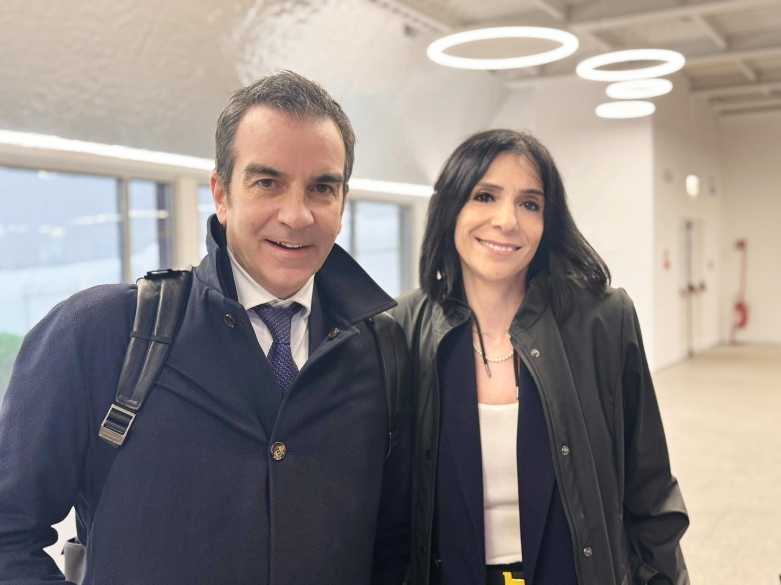 Roberto Occhiuto e Giusi Princi