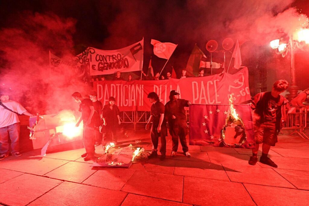 Scontri a Torino 25 aprile