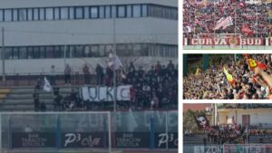 Tifosi Reggina Catanzaro e Locri