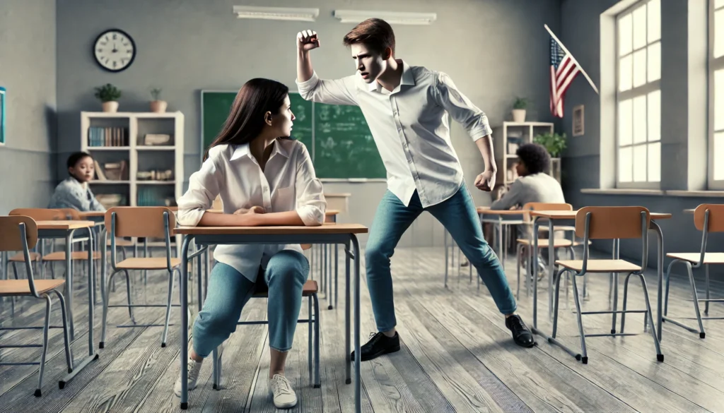 aggressione a scuola