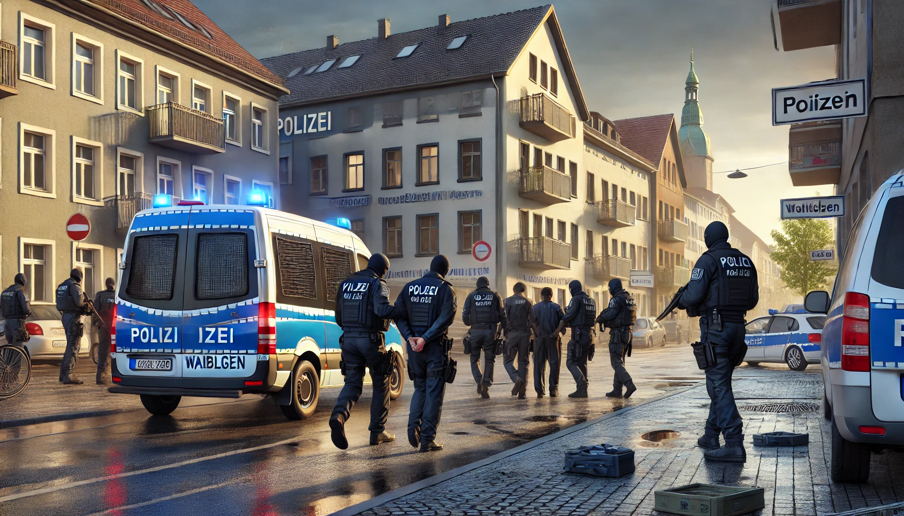arresti Kriminalpolizeidirektion di Waiblingen