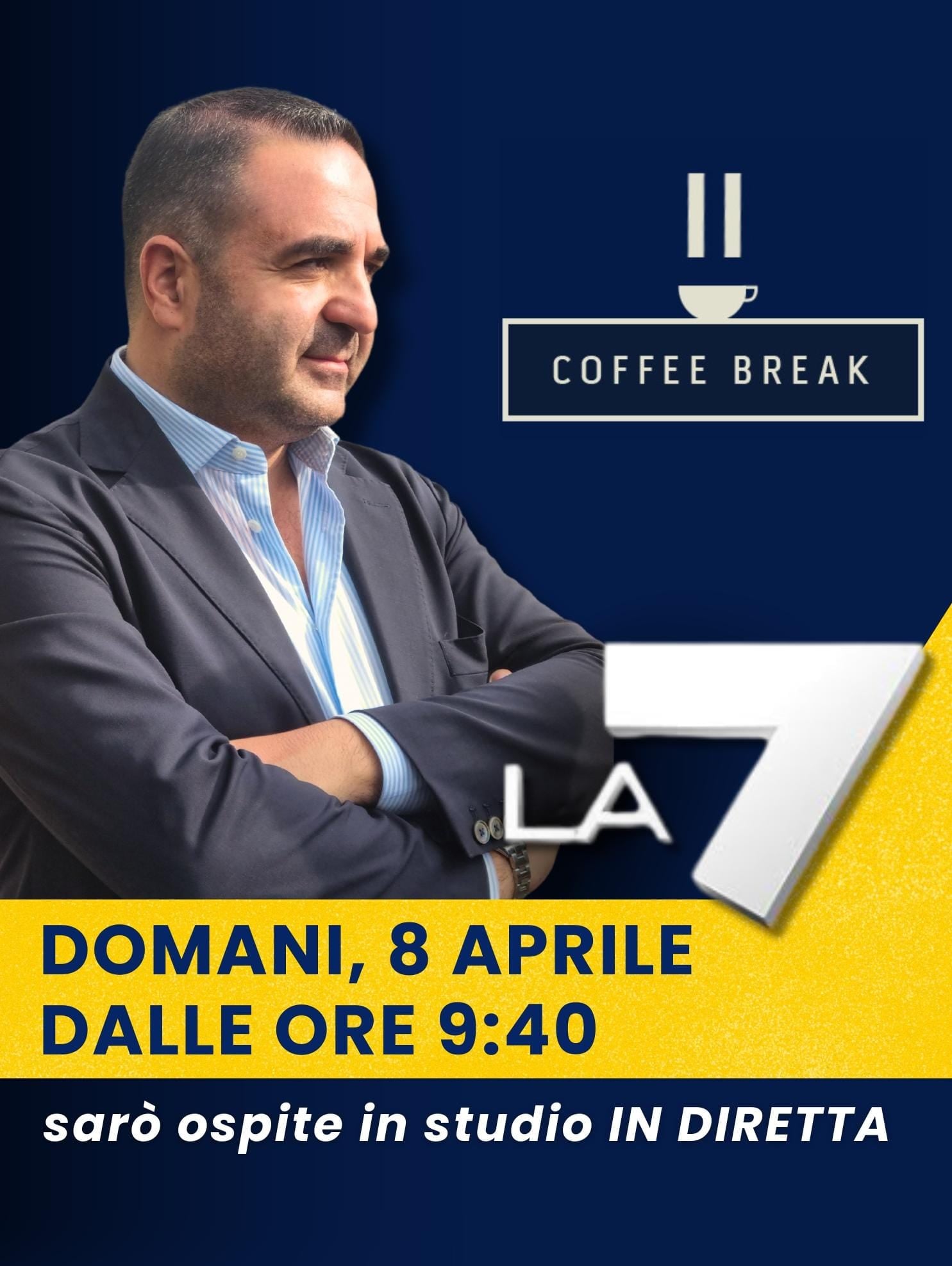 cannizzaro ospite a la 7