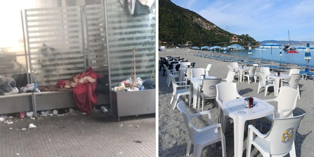 degrado reggio calabria e pulizia spiagge scilla