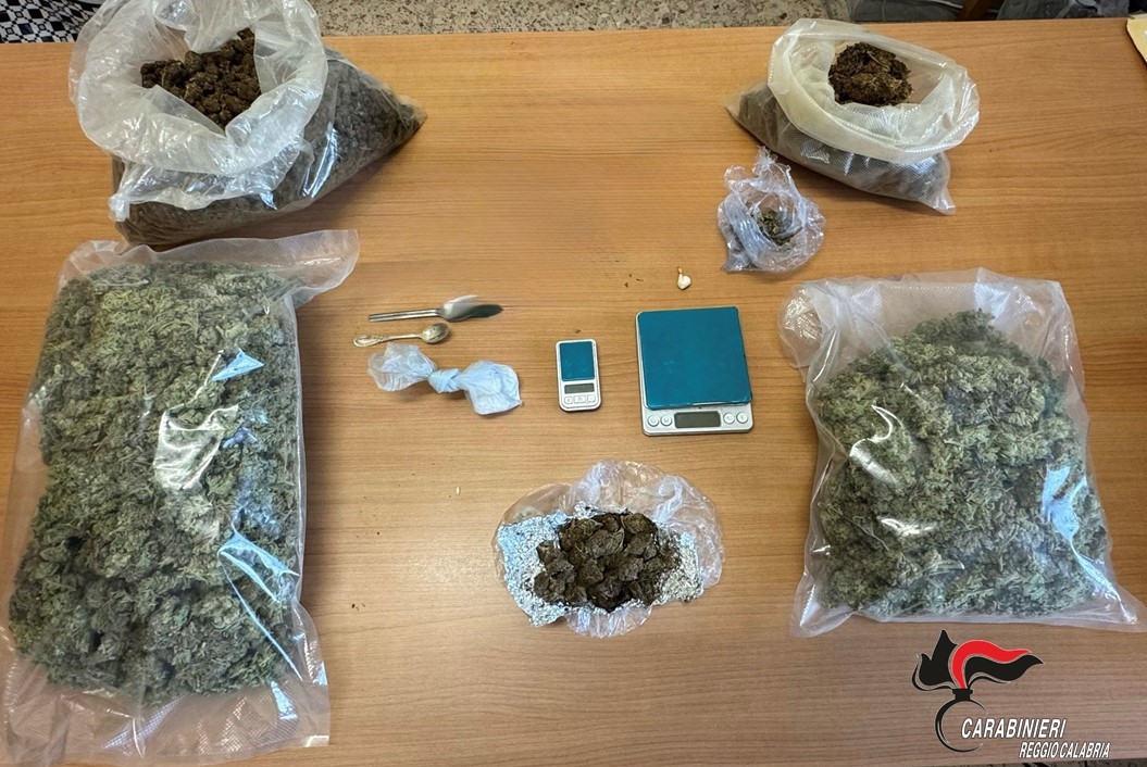 droga carabinieri reggio calabria