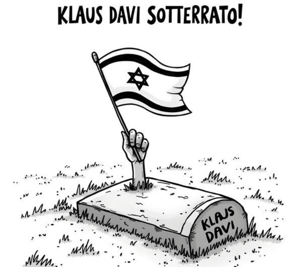 klaus davi sotterrato