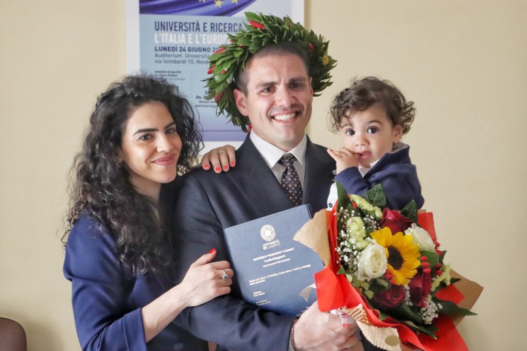laurea ponte Carmelo Scaramozzino