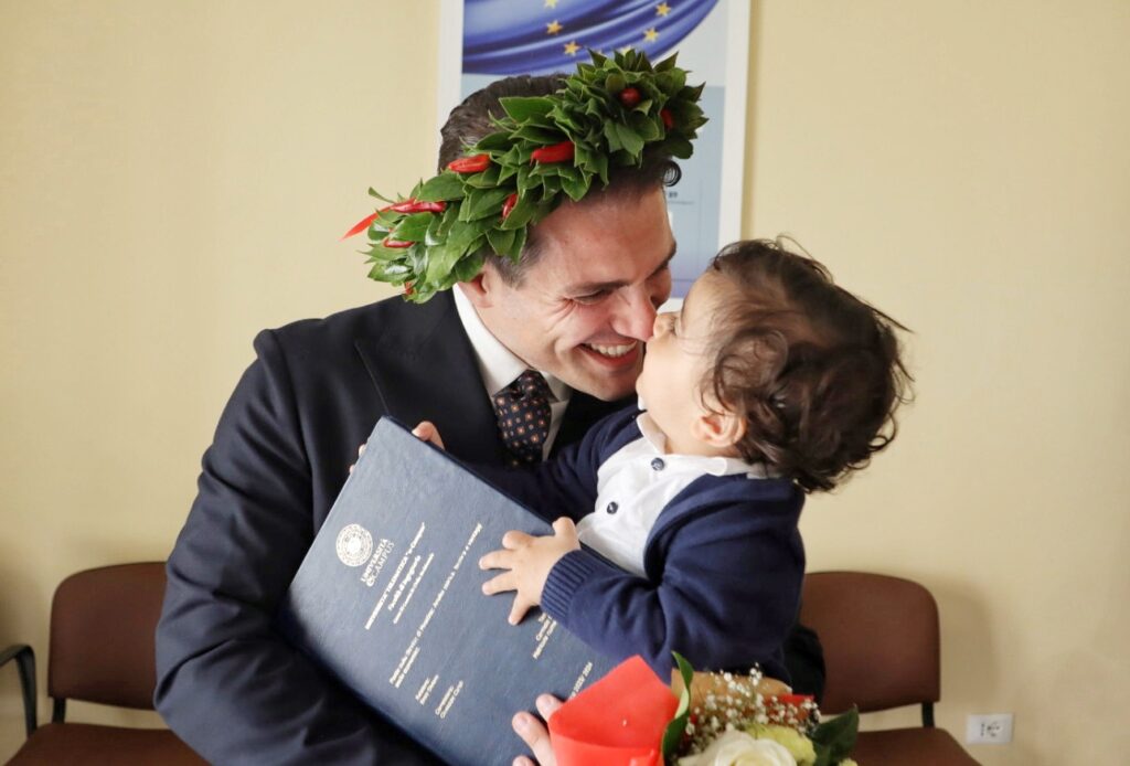 laurea ponte Carmelo Scaramozzino