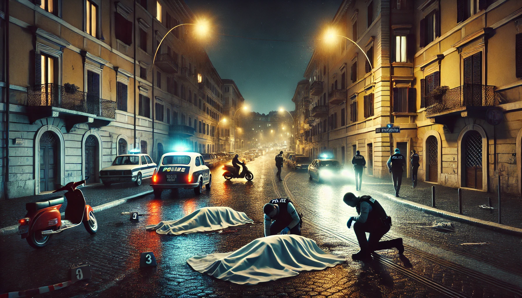omicidio strada notte