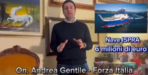 onorevole andrea gentile nave ispra