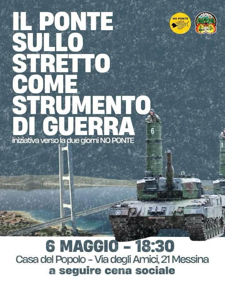 ponte stretto come strumento di guerra