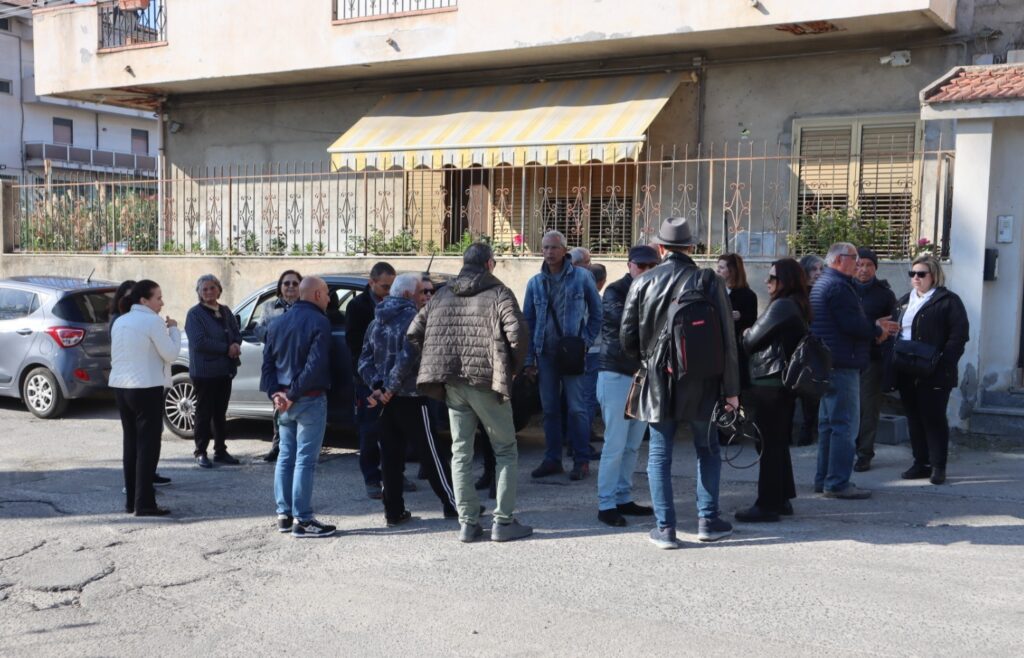 protesta comitato quartiere Morloquio