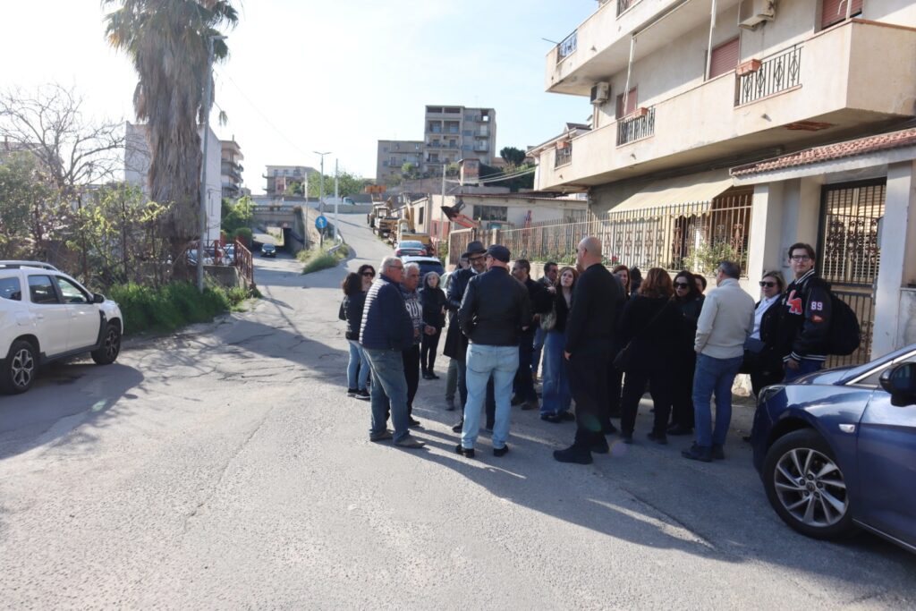 protesta comitato quartiere Morloquio