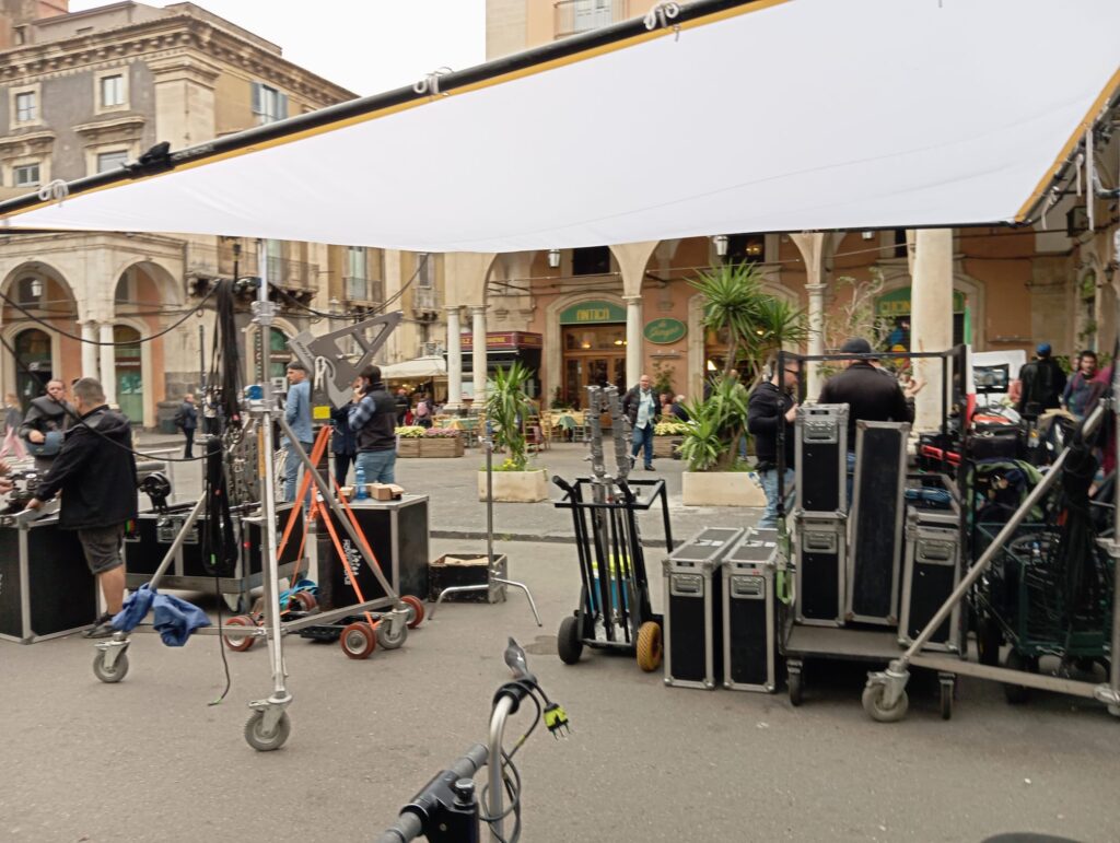 riprese serie tv vanina vicequestore a catania