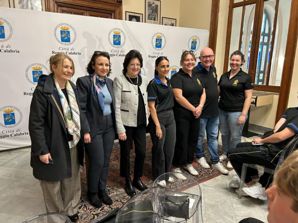 29 ragazzi australiani a Reggio Calabria con British School