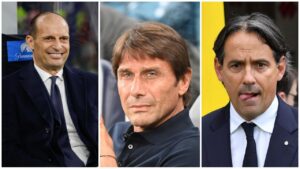 Allegri, Conte, Inzaghi