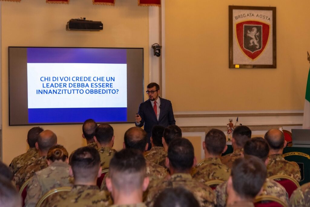 Brigata d'Aosta workshop leadership