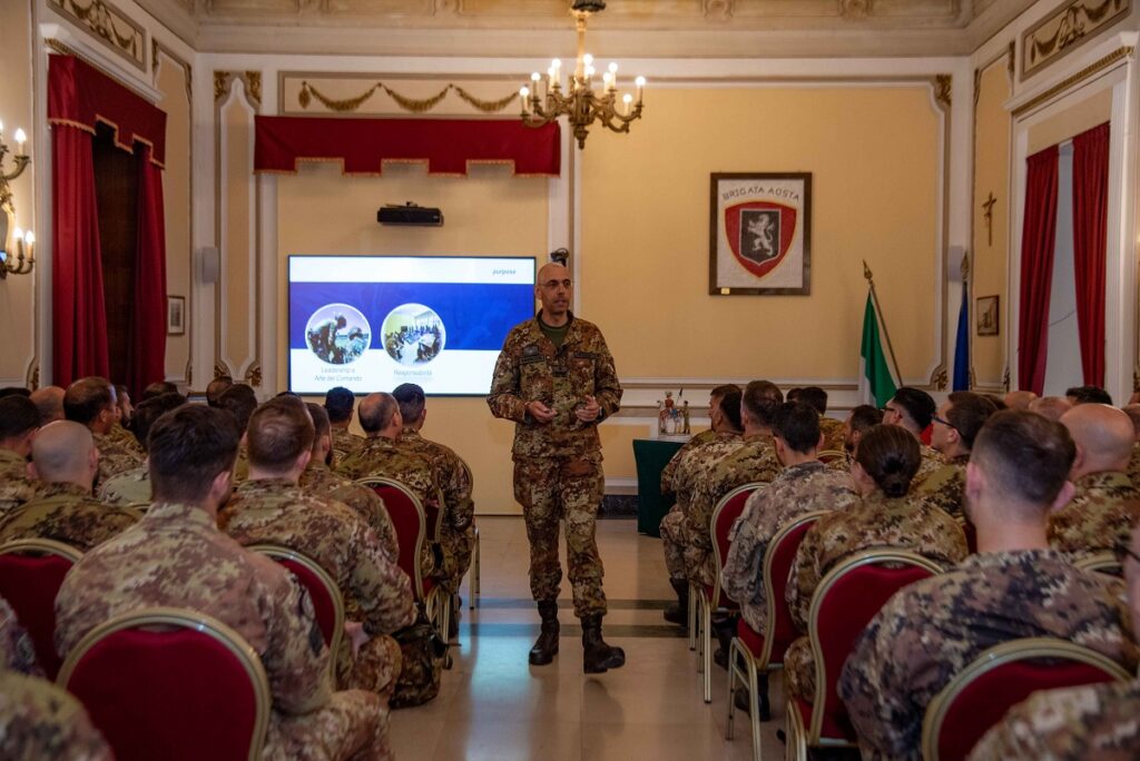 Brigata d'Aosta workshop leadership