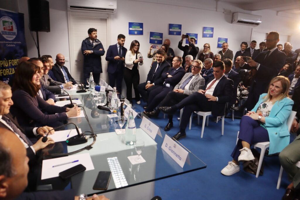Conferenza stampa forza Italia