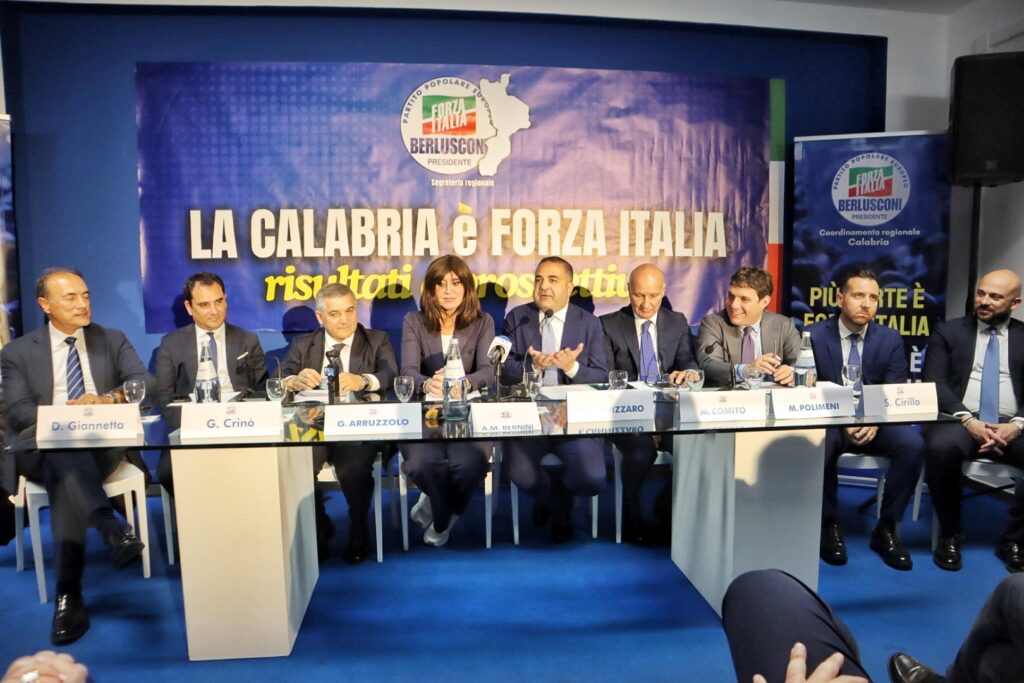 Conferenza stampa forza Italia