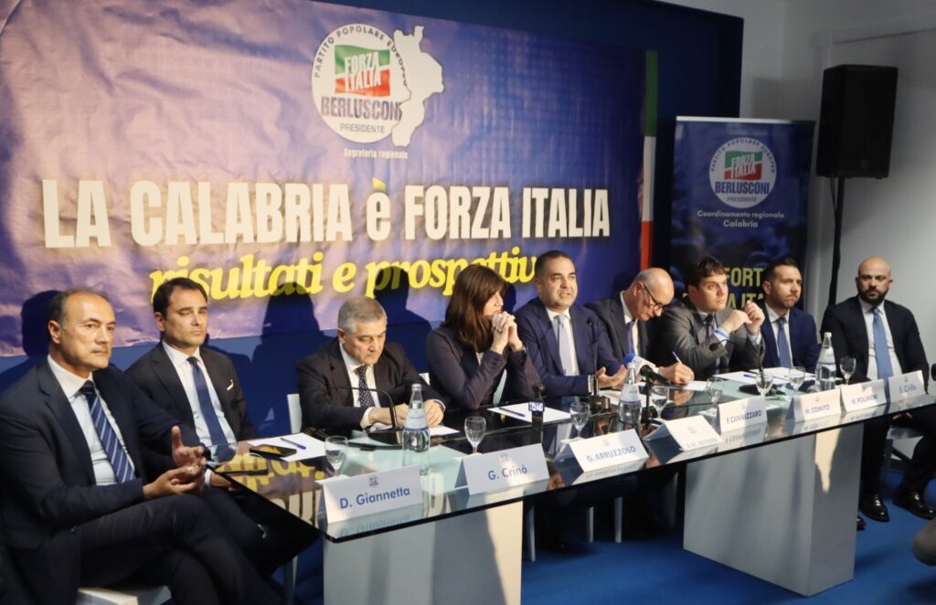 Conferenza stampa forza Italia