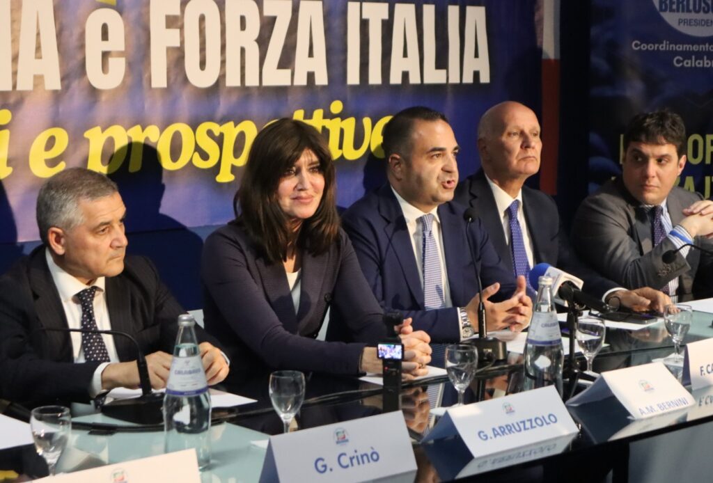 Conferenza stampa forza Italia