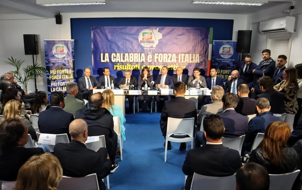 Conferenza stampa forza Italia