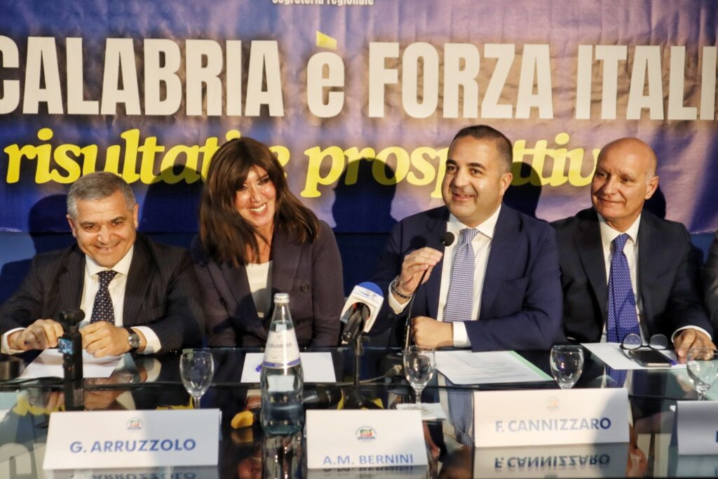Conferenza stampa forza Italia