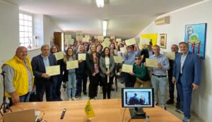 Consegna attestati ai partecipanti