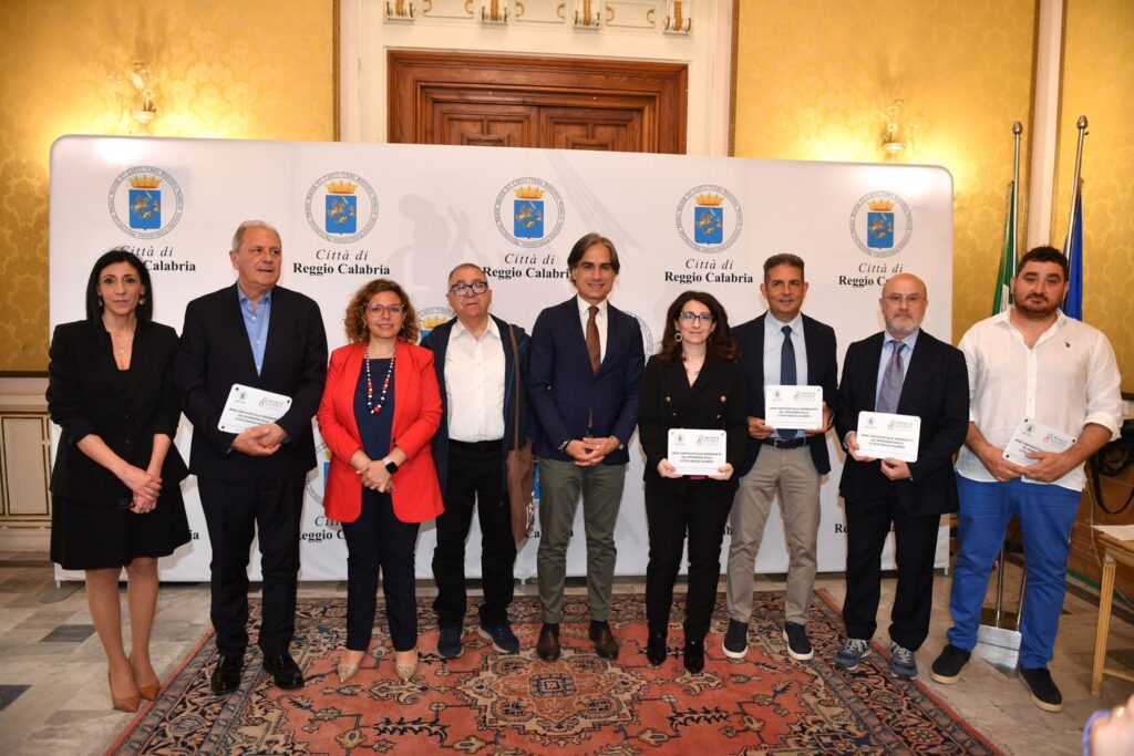 Consegna nuovi beni confiscati Falcomatà