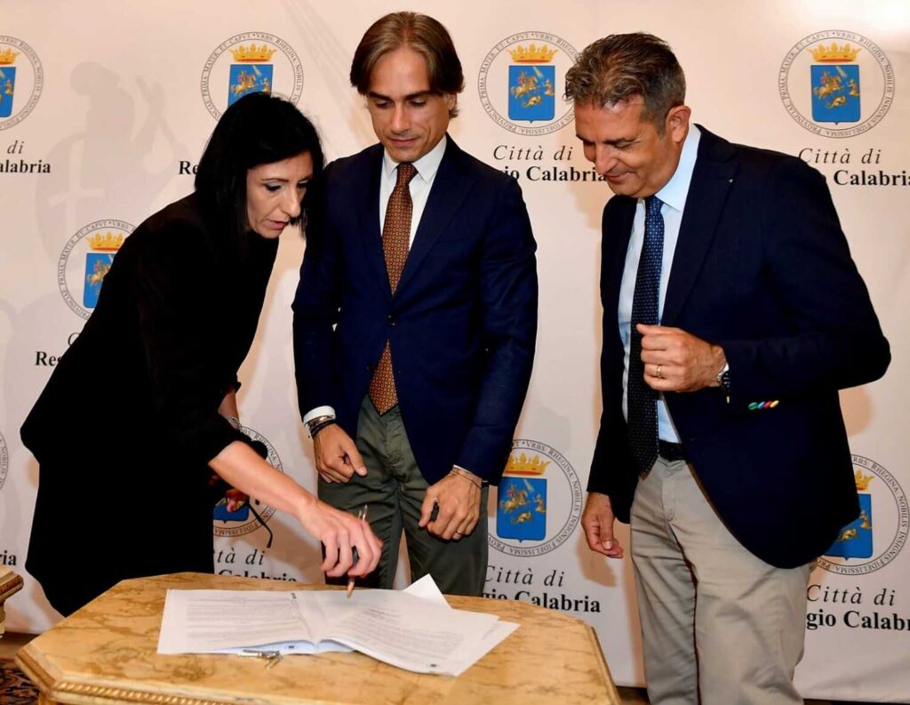 Consegna nuovi beni confiscati Falcomatà