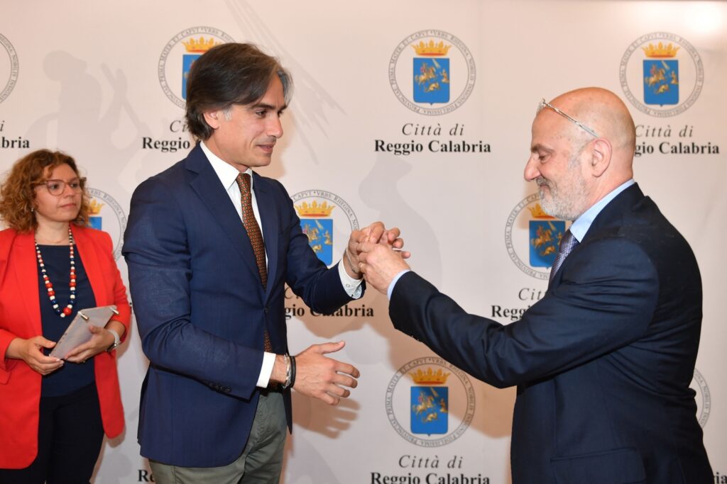 Consegna nuovi beni confiscati Falcomatà