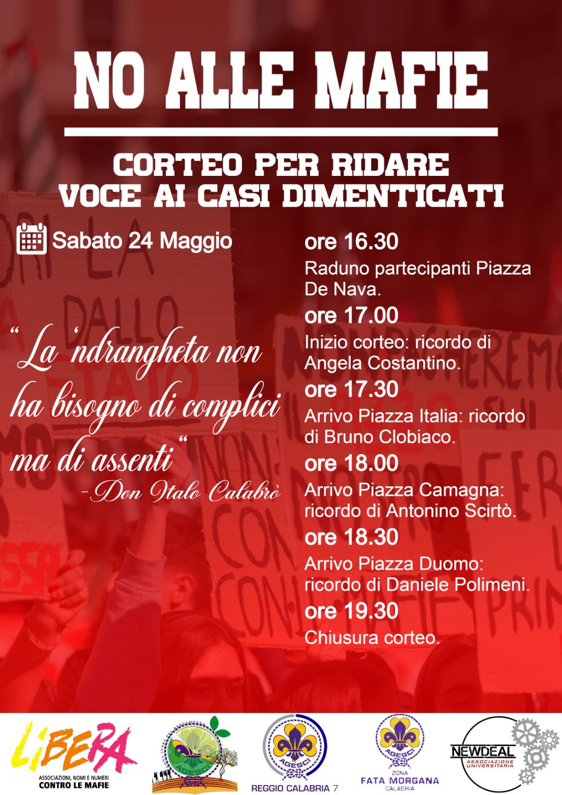 Corteo No alle mafie