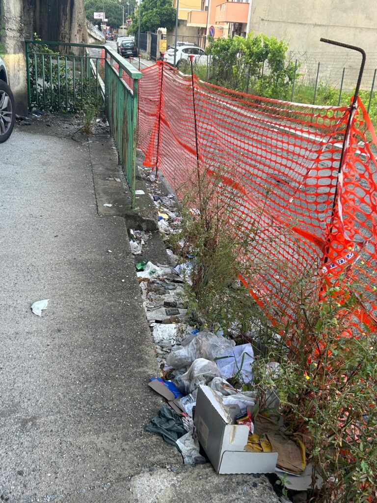 Degrado e rifiuti reggio calabria