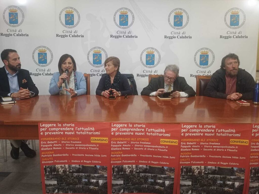 Eric Gobetti convegno Palazzo San Giorgio