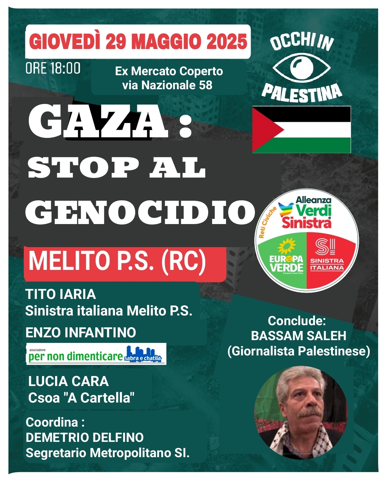 Gaza stop al genocidio