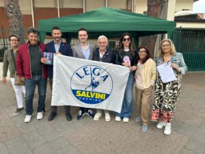 Gazebo mobilità UNRRA lega