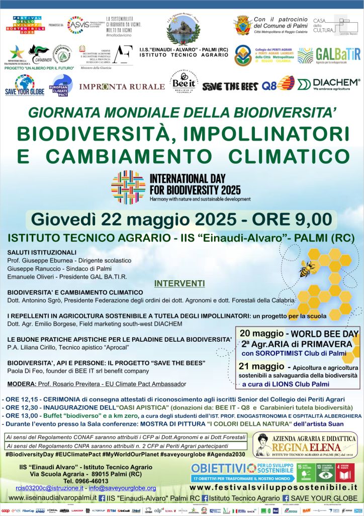 Giornata Mondiale della biodiversita - ITA Palmi - 22 maggio 2025