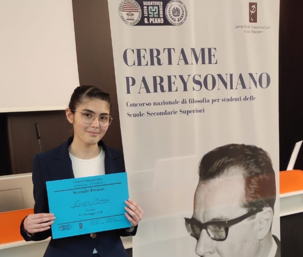Giulia Malara Certame Pareysoniano nazionale