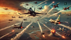 Guerra nei cieli con Caccia tra India e Pakistan