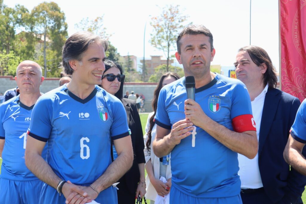 Inaugurazione campo di Ciccarello