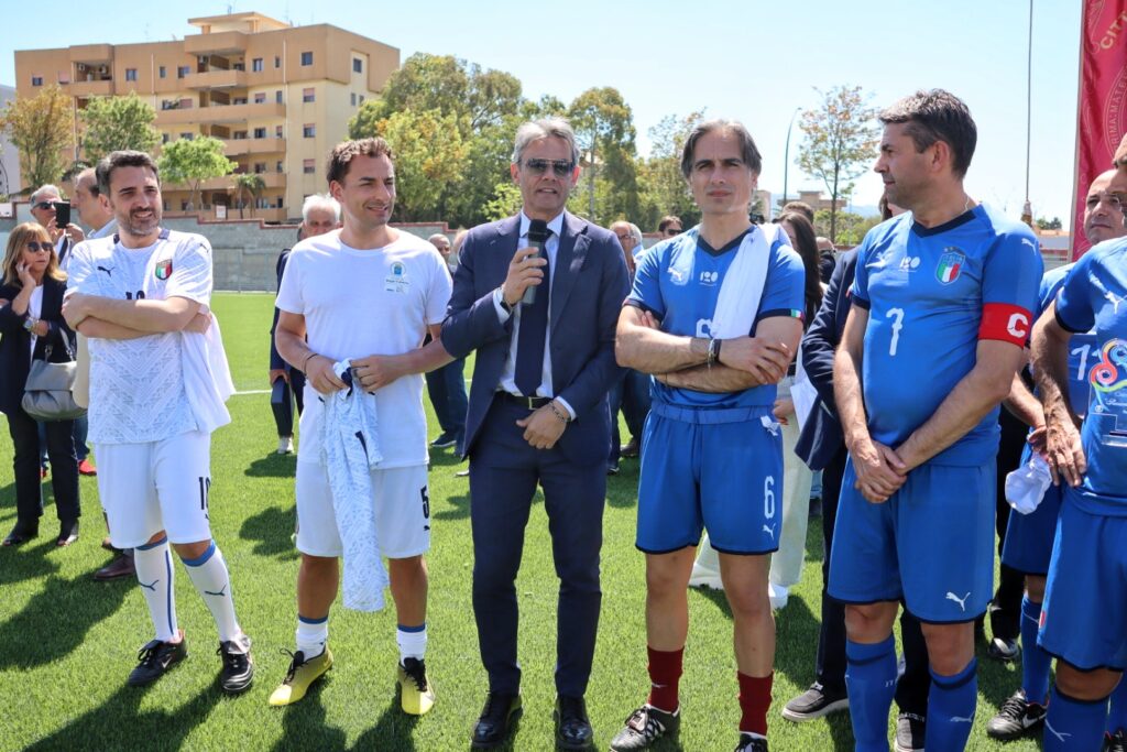 Inaugurazione campo di Ciccarello